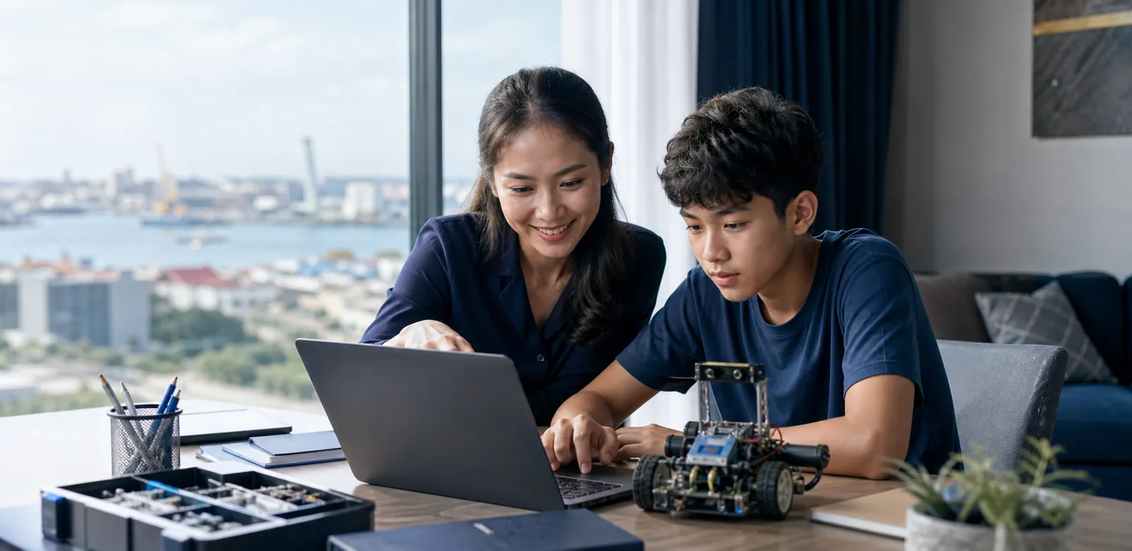 Ilustrasi homeschooling Batam