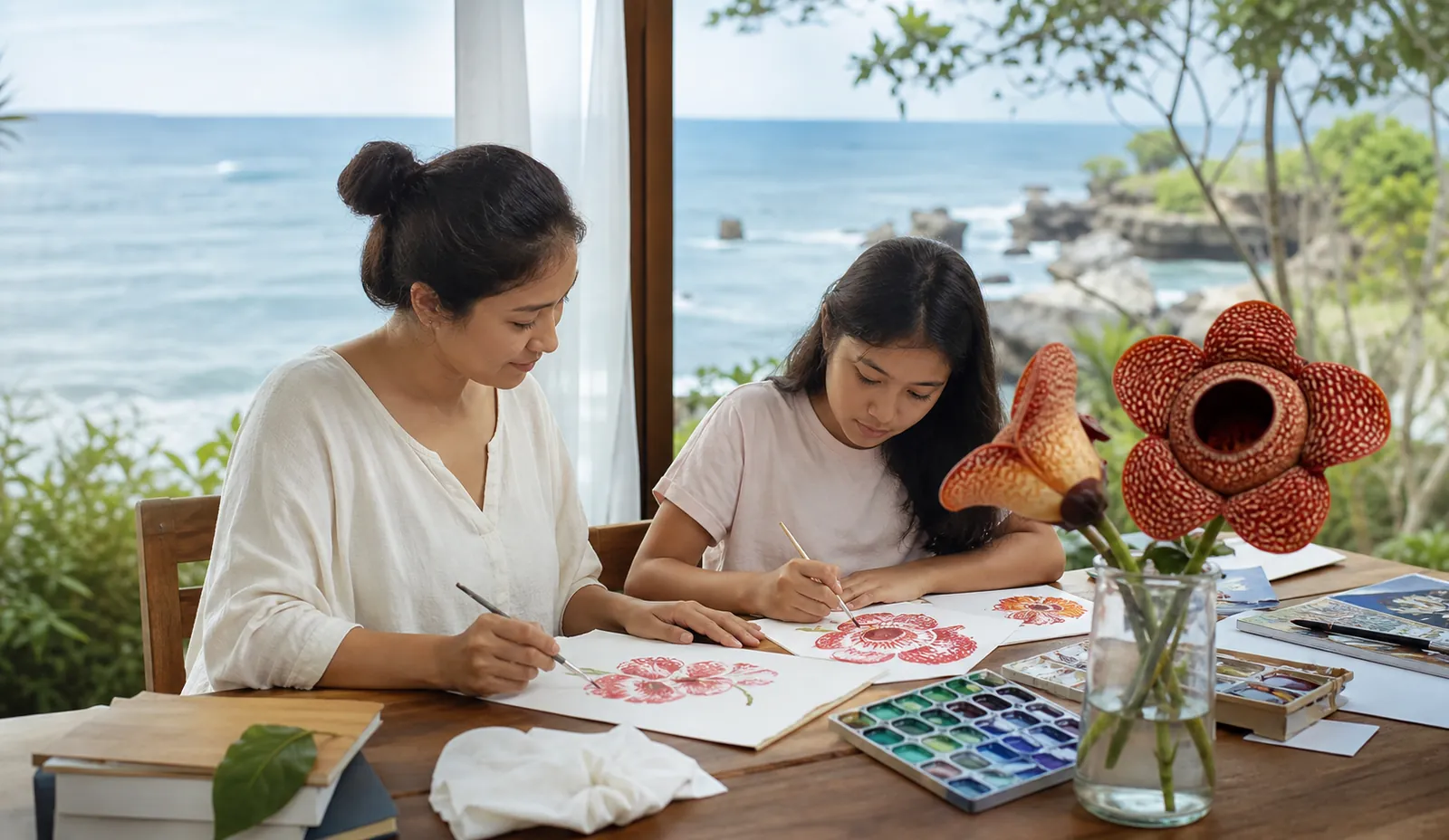 Ilustrasi homeschooling Bengkulu