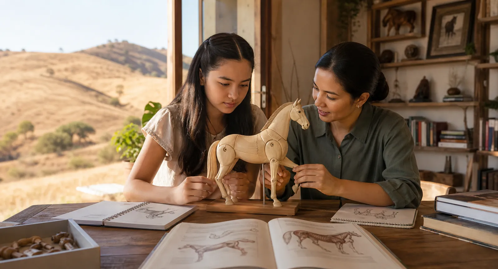 Ilustrasi homeschooling Bima