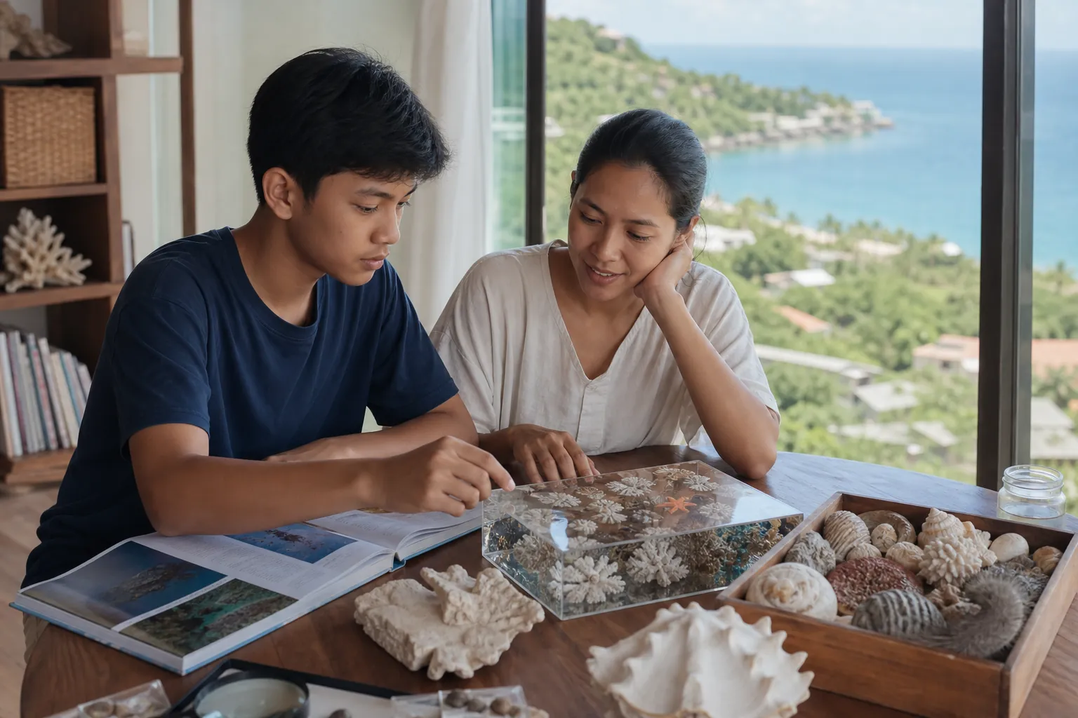 Ilustrasi kegiatan homeschooling Manado dengan pendampingan belajar personal