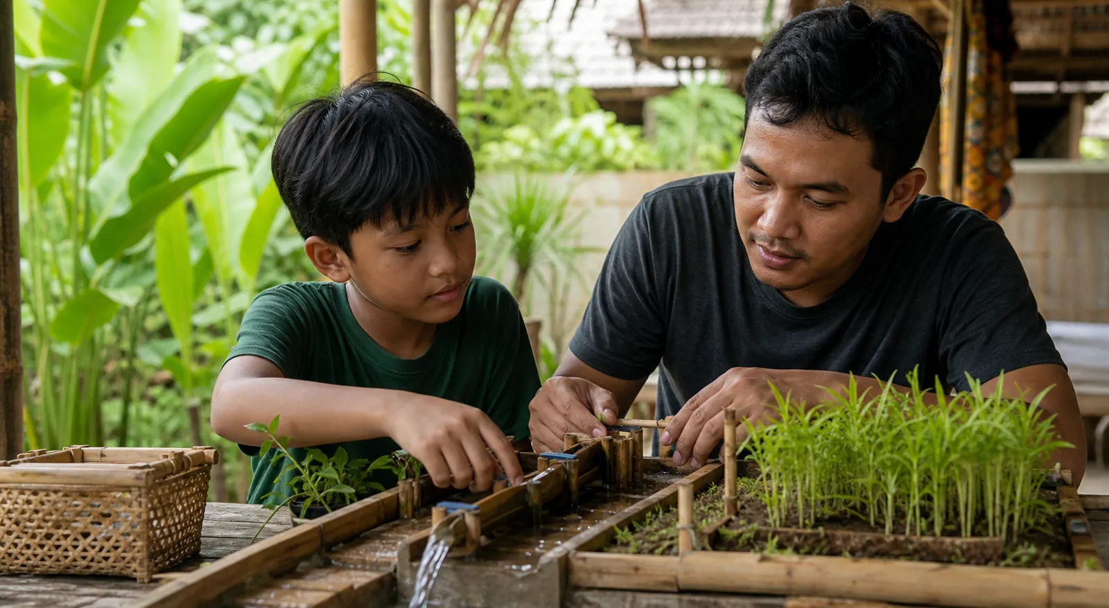 Ilustrasi homeschooling Mataram