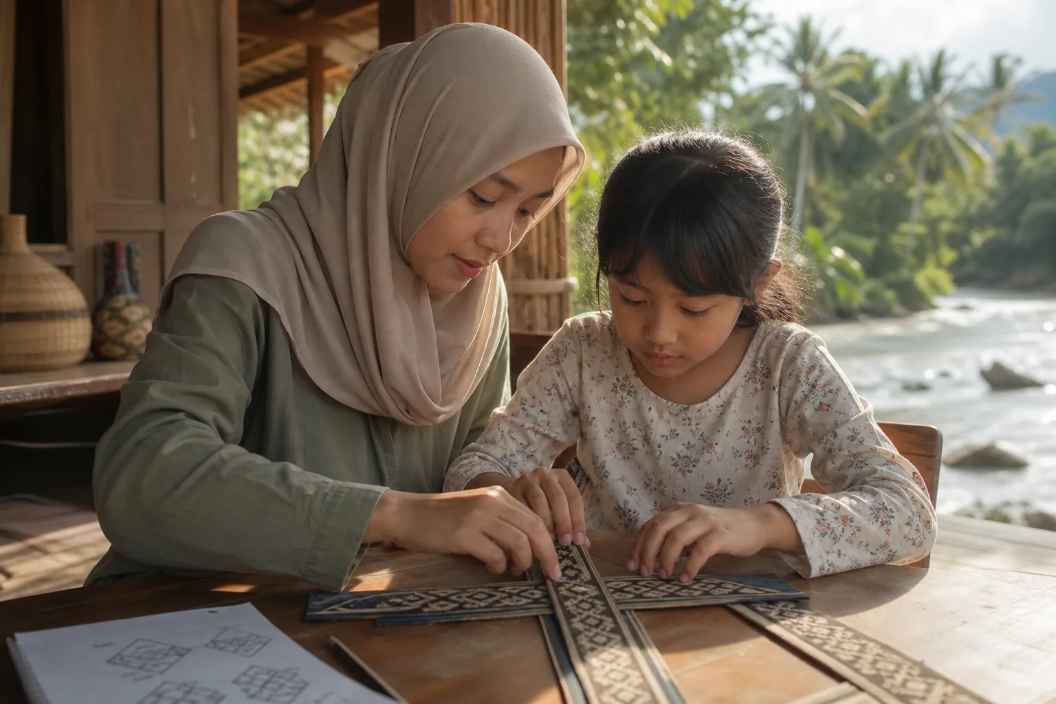 Ilustrasi kegiatan homeschooling Samarinda dengan pendampingan belajar personal