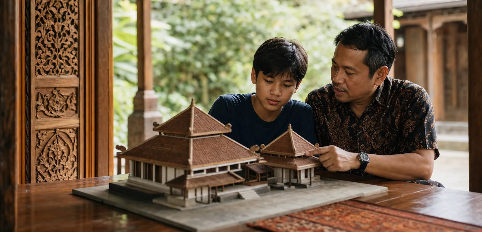 Ilustrasi homeschooling Serang