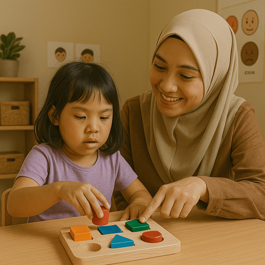 motorik halus anak TK di Homeschooling Sriwijaya Edu Malang