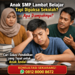 Anak SMP Lambat Belajar Dipaksa Sekolah