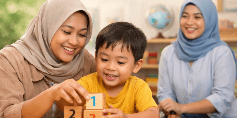 homeschooling PAUD Sidoarjo metode montessori