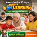 homeschooling SD dengan metode fun learning