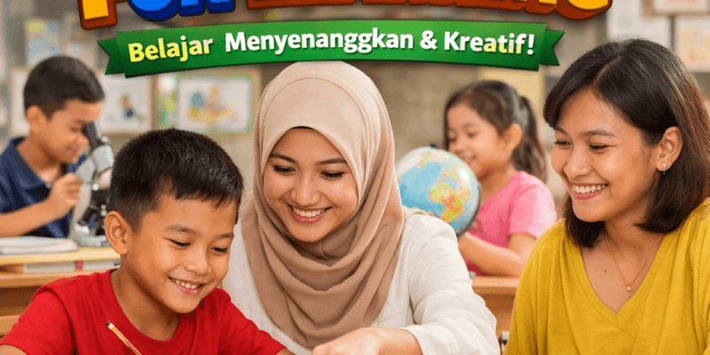homeschooling SD dengan metode fun learning