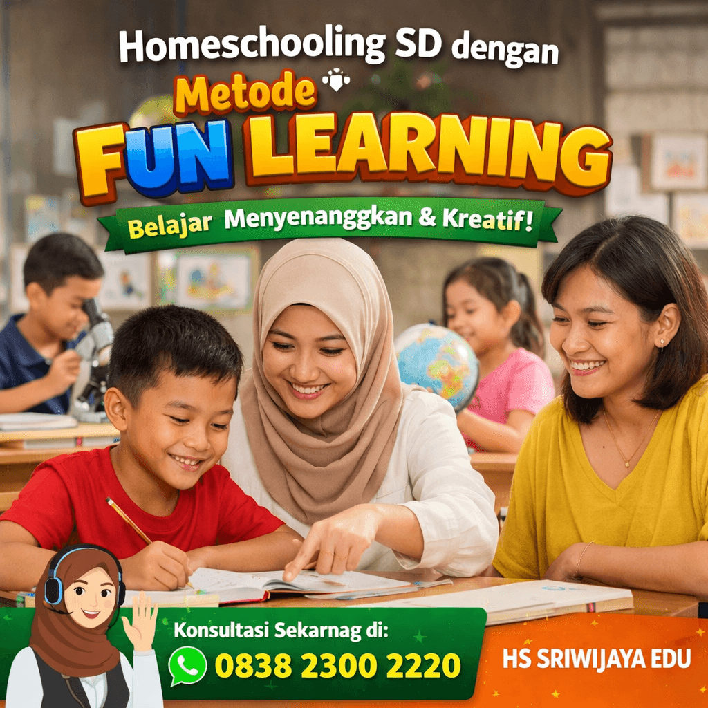 homeschooling SD dengan metode fun learning