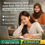 homeschooling SMA untuk anak depresi sekolah