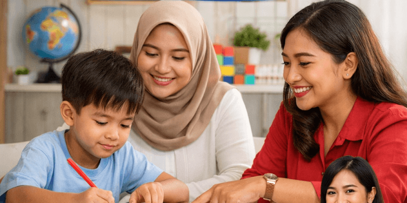 homeschooling anak autisme Surabaya