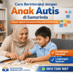 cara berinteraksi dengan anak autis di Samarinda