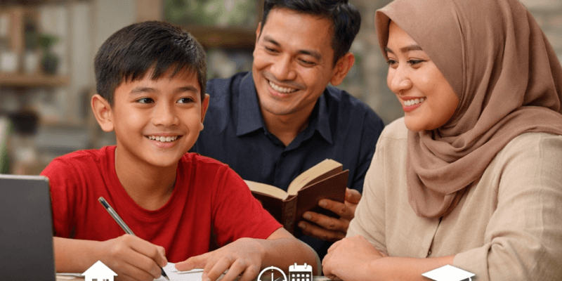 homeschooling untuk anak tidak mau sekolah