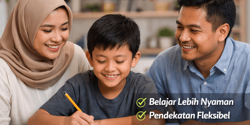 homeschooling untuk anak yang sulit beradaptasi di sekolah