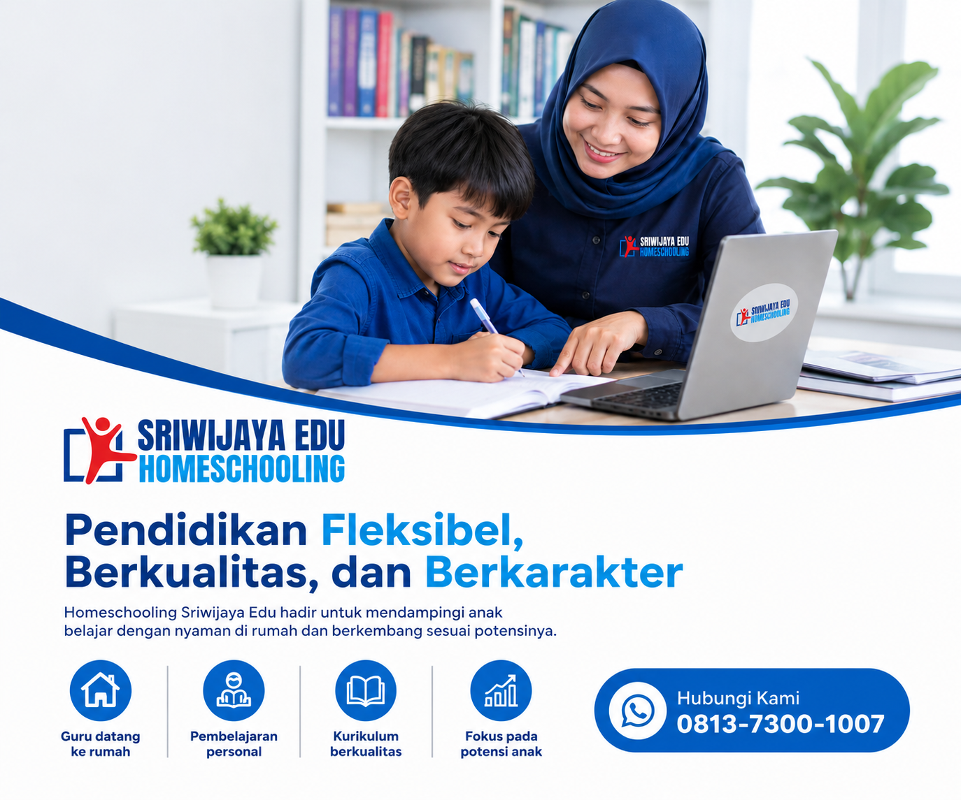 Homeschooling Cambridge Sidoarjo dengan pembelajaran bahasa Inggris dan Arab bersama guru privat datang ke rumah dari Sriwijaya Edu Homeschooling