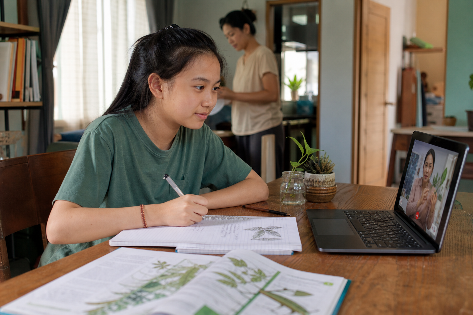 Siswa belajar mandiri dalam program homeschooling HS Sriwijaya Edu