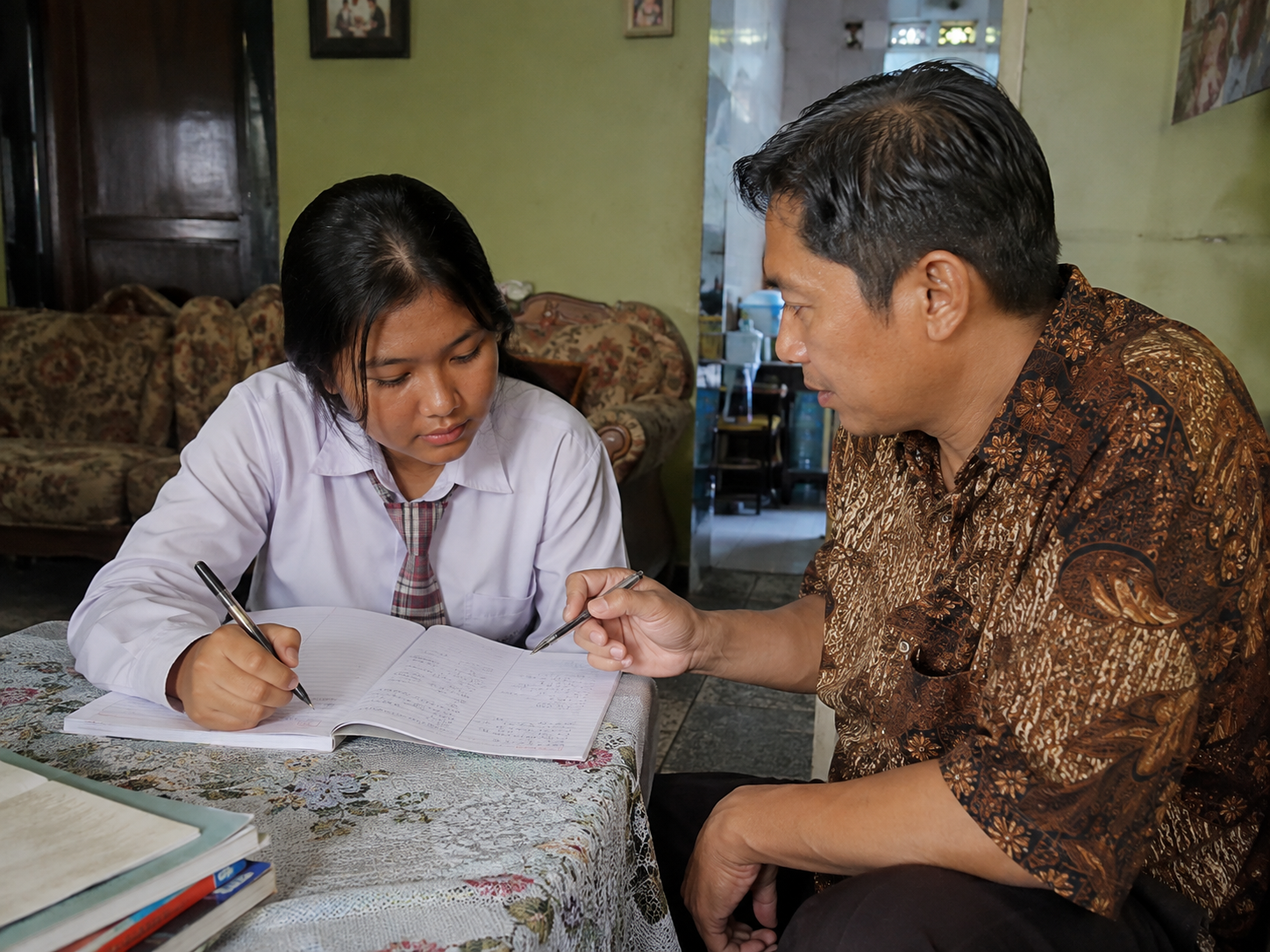 Homeschooling Sambikerep Surabaya Kegiatan belajar homeschooling Sambikerep Surabaya bersama guru HS Sriwijaya Edu