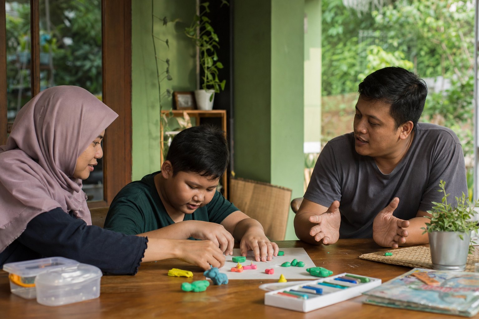 Pendampingan homeschooling anak berkebutuhan khusus Depok bersama HS Sriwijaya Edu