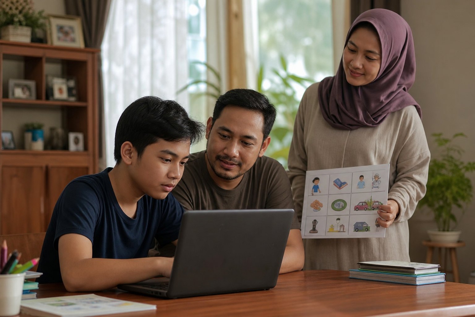 Pendampingan homeschooling anak berkebutuhan khusus Pekanbaru bersama HS Sriwijaya Edu