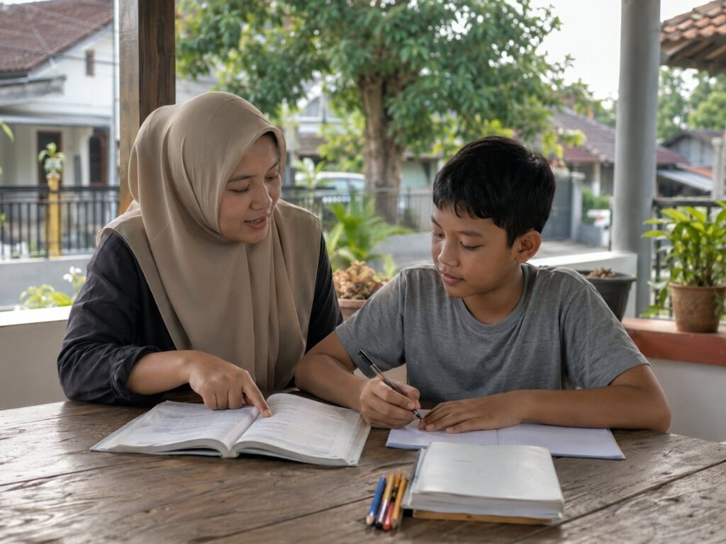 Pendampingan siswa pindah sekolah ke homeschooling Bogor di rumah